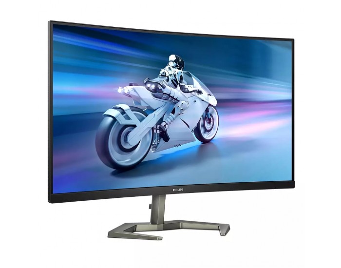 Монитор Philips 32M1C5200W, 31.5", Curved 1500R, VA, WLED, 1920x1080@240Hz, 1ms GtG, 0.5ms MPRT, 300cd m/2, 3000:1, Mega Infinity DCR, Adaptive Sync, FlickerFree, Low Blue Mode, Tilt, Height Adjust, Swivel, 2xHDMI, DP