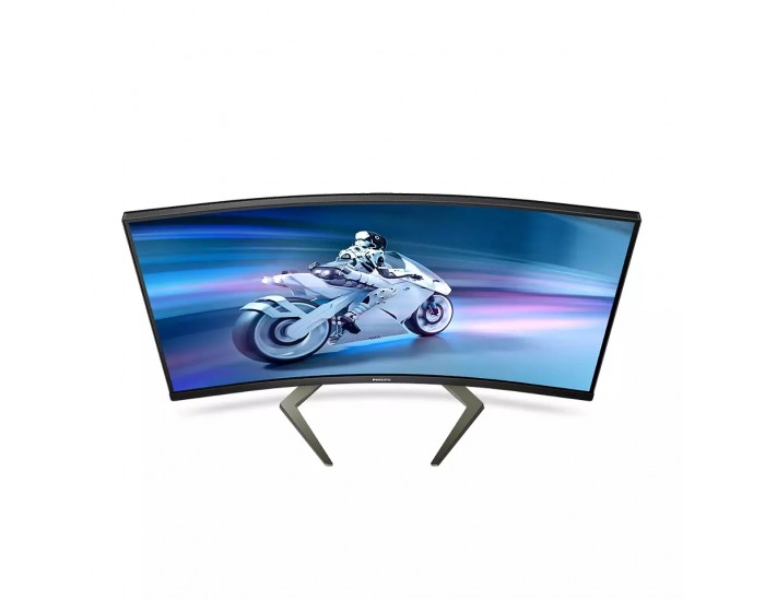 Монитор Philips 32M1C5200W, 31.5", Curved 1500R, VA, WLED, 1920x1080@240Hz, 1ms GtG, 0.5ms MPRT, 300cd m/2, 3000:1, Mega Infinity DCR, Adaptive Sync, FlickerFree, Low Blue Mode, Tilt, Height Adjust, Swivel, 2xHDMI, DP