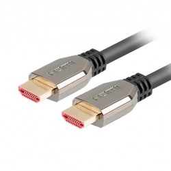 Кабел Lanberg HDMI M/M V2.1 1.8m 8K 60Hz, black - Lanberg
