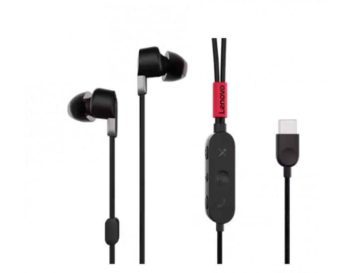 Слушалки Lenovo Go USB-C ANC In-Ear Headphones Слушалки Lenovo Go USB-C ANC In-Ear Headphones
