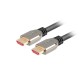 Кабел Lanberg HDMI M/M V2.1 8K 60Hz cable 0.5m, black