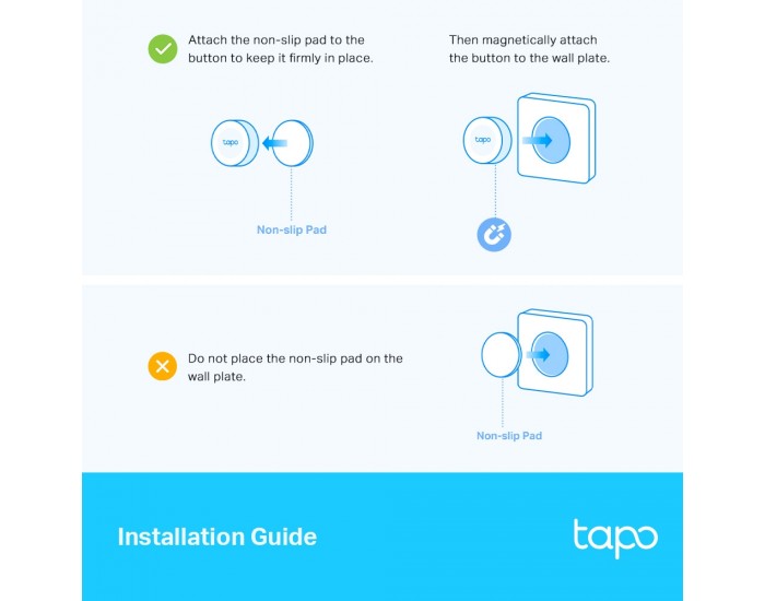 Превключвател TP-Link Tapo S200D интелигентен дистанционен