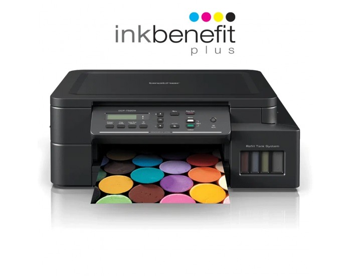 Мастилоструйно МФУ Brother DCP-T520W Inkbenefit Plus Multifunctional DCPT520WYJ1