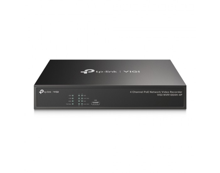NVR TP-Link VIGI NVR1004H-4P PoE+ 4-канален