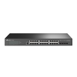 24-портов гигабит L2 управляем комутатор TP-Link JetStream TL-SG3428 с 4-SFP слота - Офис техника