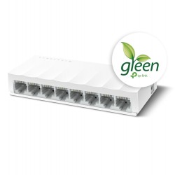 8-портов 10/100 Mbps настолен комутатор TP-Link LS1008 - Офис