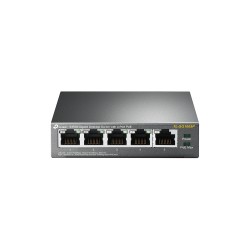 5-портов гигабитов настолен комутатор с 4-порта PoE+ 2 TL-SG1005P - Офис