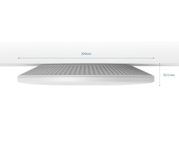 Точка за достъп TP-Link Omada EAP773 BE9300 Ceiling Mount трибандов Wi-Fi 7