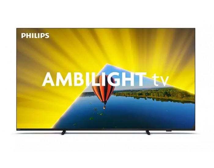 Телевизор Philips 43PUS8079/12, 43" 4K UHD LED, 3840x2160, DVB-T/T2/T2-HD/C/S/S2, 60Hz, Ambilight 3, Pixel Precise UHD, HDR+, Titan OS, Dolby Atmos, VRR, 3*HDMI, 2*USB, 802.11n, 20W RMS, Black Телевизор Philips 43PUS8079/12, 43" 4K UHD LED, 3840x2160, DVB-T/T2/T2-HD/C/S/S2, 60Hz, Ambilight 3, Pixel Precise UHD, HDR+, Titan OS, Dolby Atmos, VRR, 3*HDMI, 2*USB, 802.11n, 20W RMS, Black