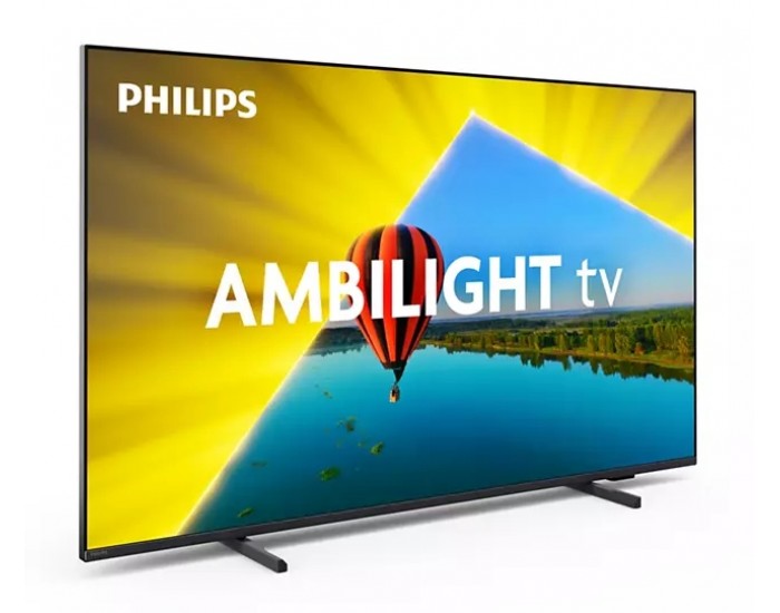 Телевизор Philips 43PUS8079/12, 43" 4K UHD LED, 3840x2160, DVB-T/T2/T2-HD/C/S/S2, 60Hz, Ambilight 3, Pixel Precise UHD, HDR+, Titan OS, Dolby Atmos, VRR, 3*HDMI, 2*USB, 802.11n, 20W RMS, Black Телевизор Philips 43PUS8079/12, 43" 4K UHD LED, 3840x2160, DVB-T/T2/T2-HD/C/S/S2, 60Hz, Ambilight 3, Pixel Precise UHD, HDR+, Titan OS, Dolby Atmos, VRR, 3*HDMI, 2*USB, 802.11n, 20W RMS, Black