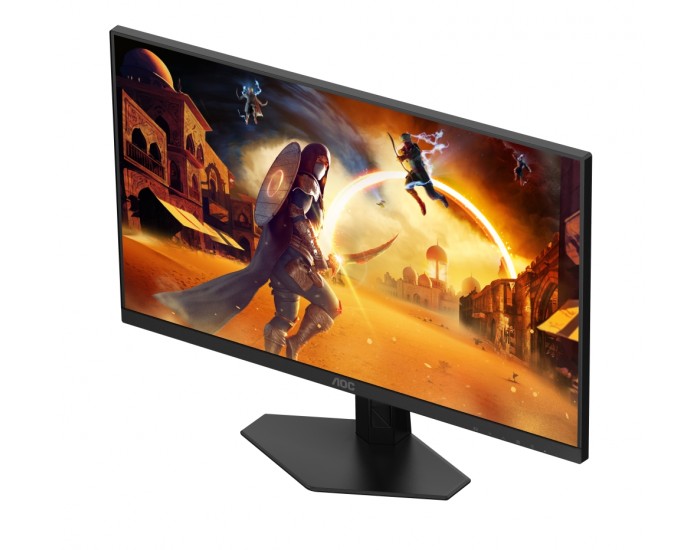 Монитор AOC 24G4XE, 23.8" IPS WLED, 1920x1080@180Hz, 1ms GtG, 0.5ms MPRT, 300cd m/2, 1000:1, 80M:1 DCR, Adaptive Sync, FlickerFree, Low Blue Mode, 2Wx2, Tilt, 2xHDMI, DP