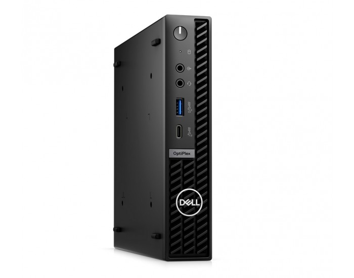 Настолен компютър Dell OptiPlex 7020 MFF Plus, Intel Core i5-14500 vPro (24MB Cache, 14 cores, up to 5.0 GHz), 16GB DDR5, 1X16GB, 5600, 512GB SSD PCIe NVMe M.2, Intel Integrated Graphics, Wi-Fi 6E, Bulgarian Keyboard&Mouse, 180W, Win 11 pro, 3Y PS Настолен компютър Dell OptiPlex 7020 MFF Plus, Intel Core i5-14500 vPro (24MB Cache, 14 cores, up to 5.0 GHz), 16GB DDR5, 1X16GB, 5600, 512GB SSD PCIe NVMe M.2, Intel Integrated Graphics, Wi-Fi 6E, Bulgarian Keyboard&Mouse, 180W, Win 11 pro, 3Y PS