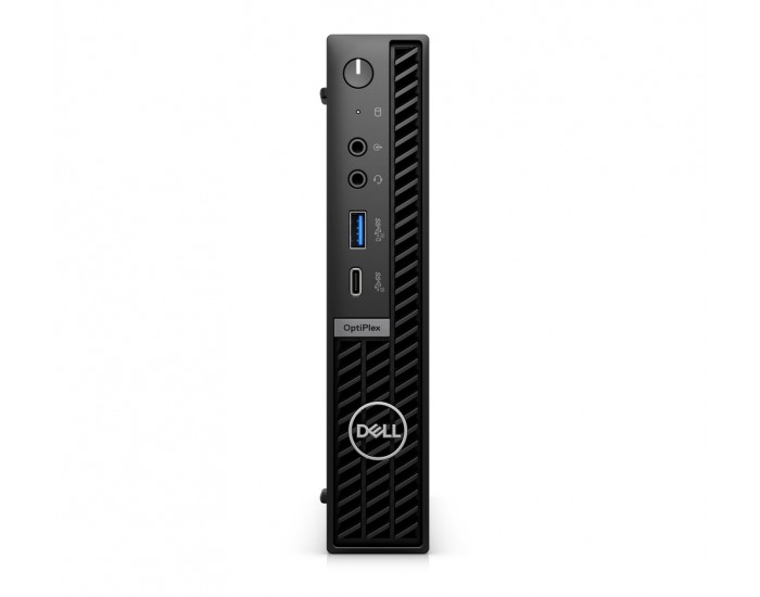Настолен компютър Dell OptiPlex 7020 MFF Plus, Intel Core i5-14500 vPro (24MB Cache, 14 cores, up to 5.0 GHz), 16GB DDR5, 1X16GB, 5600, 512GB SSD PCIe NVMe M.2, Intel Integrated Graphics, Wi-Fi 6E, Bulgarian Keyboard&Mouse, 180W, Win 11 pro, 3Y PS Настолен компютър Dell OptiPlex 7020 MFF Plus, Intel Core i5-14500 vPro (24MB Cache, 14 cores, up to 5.0 GHz), 16GB DDR5, 1X16GB, 5600, 512GB SSD PCIe NVMe M.2, Intel Integrated Graphics, Wi-Fi 6E, Bulgarian Keyboard&Mouse, 180W, Win 11 pro, 3Y PS