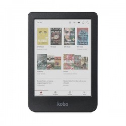 Четец за Е-книги Kobo Clara Colour e-Book Reader, E Ink Kaleido touch screen 6 inch colour, 1448 x 1072 pixels, 16 GB, 1000 MHz/512 MB, 1 x USB C, Greutate 0.172 kg, Wireless Da, Comfort Light, 12 different fonts and over 50 font styles, Black - Офис техника