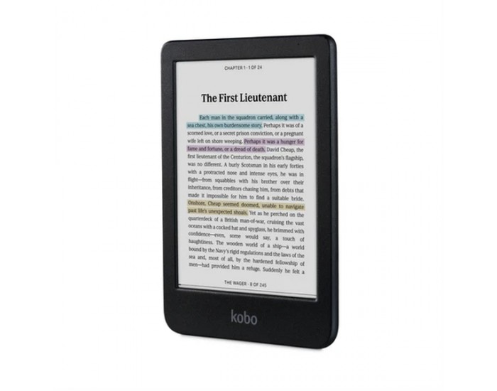 Четец за Е-книги Kobo Clara Colour e-Book Reader, E Ink Kaleido touch screen 6 inch colour, 1448 x 1072 pixels, 16 GB, 1000 MHz/512 MB, 1 x USB C, Greutate 0.172 kg, Wireless Da, Comfort Light, 12 different fonts and over 50 font styles, Black Четец за Е-книги Kobo Clara Colour e-Book Reader, E Ink Kaleido touch screen 6 inch colour, 1448 x 1072 pixels, 16 GB, 1000 MHz/512 MB, 1 x USB C, Greutate 0.172 kg, Wireless Da, Comfort Light, 12 different fonts and over 50 font styles, Black