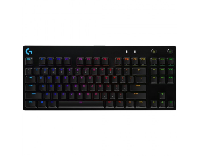 LOGITECH G PRO TKL Corded Mechanical Gaming Keyboard - BLACK - US INT'L - USB - CLICKY LOGITECH G PRO TKL Corded Mechanical Gaming Keyboard - BLACK - US INT'L - USB - CLICKY