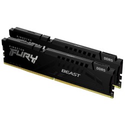 Kingston DRAM 64GB 6000MT/s DDR5 CL36 DIMM (Kit of 2) FURY Beast Black EXPO EAN: 740617331707 - Компютърни Компоненти