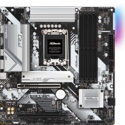 ASROCK MB Desktop B760M Pro RS (S1700, 4x DDR5, 1x PCIe 5.0 x16, 1x PCIe 3.0 x16, 1x PCIe 3.0 x1, 3x Hyper M.2 PCIe Gen4x4, 4x SATA3, 2x USB-C, 5x USB 3.2, 6x USB 2.0, 1xRJ-45 2.5GB, 1x HDMI, 1x DP, micro ATX. - Компютърни Компоненти