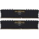 Corsair DDR4, 3200MHz 16GB 2x8GB DIMM, Unbuffered, 16-18-18-36, SPD base 2666, XMP 2.0, Vengeance LPX Black Heatspreader, Black PCB, 1.35V, for Ryzen/AM4, EAN:0843591031110