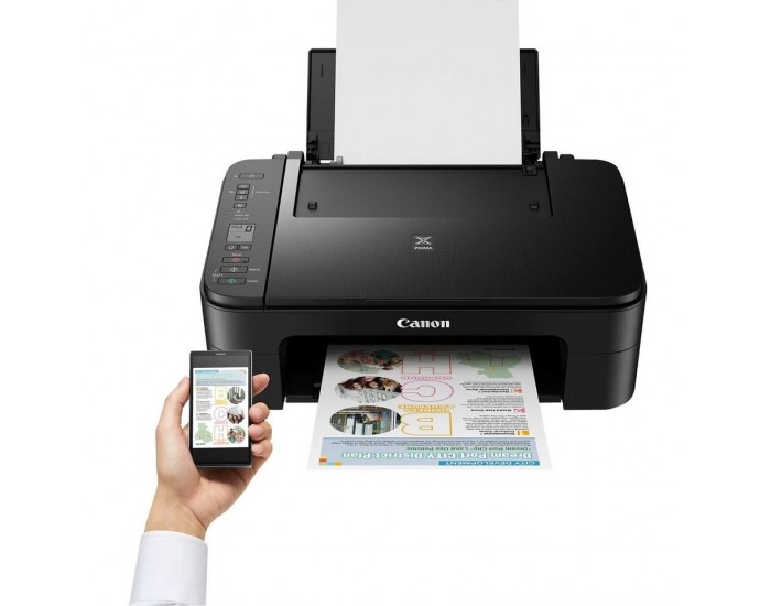 Мастилоструйно многофункционално устройство Canon PIXMA TS3355 All-In-One, Black