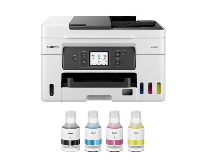 Мастилоструйно многофункционално устройство Canon MAXIFY GX4040 All-In-One, White&Black