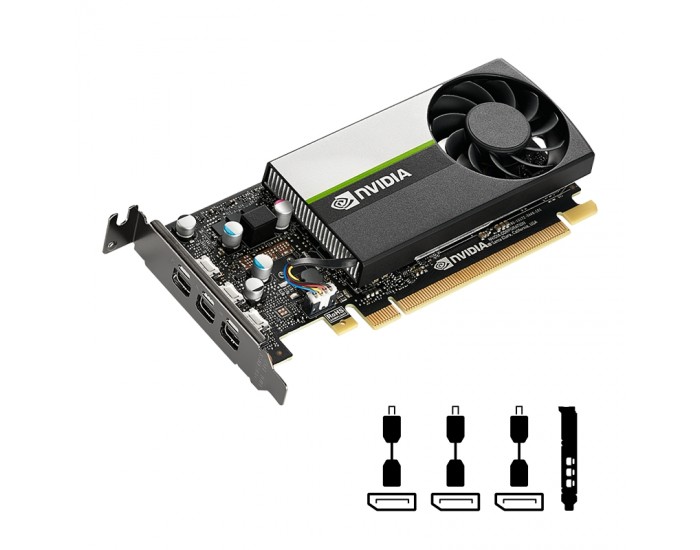 Видео карта PNY NVIDIA T400 4GB LowProfile
