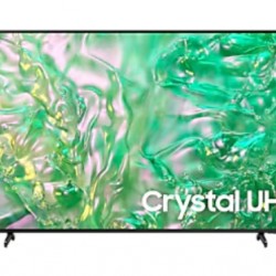 Телевизор Samsung 50" 50DU8072 AI 4K UHD LED TV, SMART, 3xHDMI, 2xUSB, Wi-Fi 5, Bluetooth 5.2, Frameless, Black - Офис техника