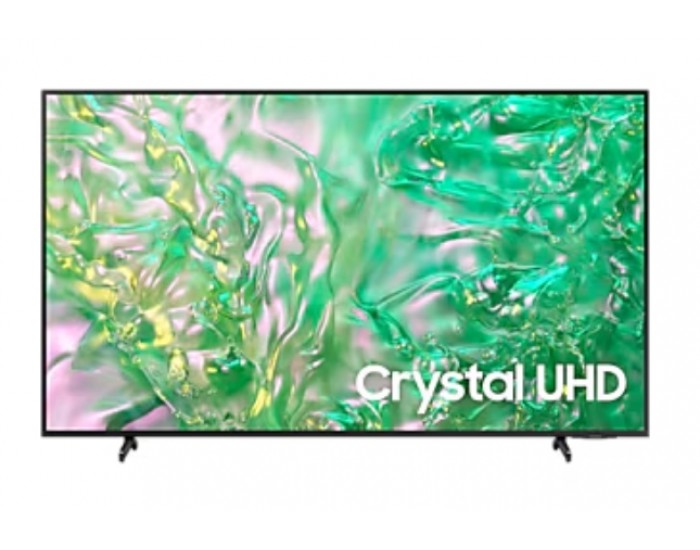 Телевизор Samsung 50" 50DU8072 AI 4K UHD LED TV, SMART, 3xHDMI, 2xUSB, Wi-Fi 5, Bluetooth 5.2, Frameless, Black