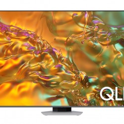 Телевизор Samsung 65'' 65Q80D AI 4K QLED , SMART, Bluetooth 5.2, Wi-Fi 5, 4xHDMI 2.1, 2xUSB, Carbon Silver - Офис техника