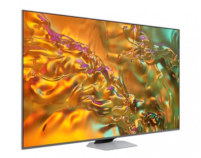 Телевизор Samsung 55'' 55Q80D AI 4K QLED , SMART, Bluetooth 5.2, Wi-Fi 5, 4xHDMI 2.1, 2xUSB, Carbon Silver