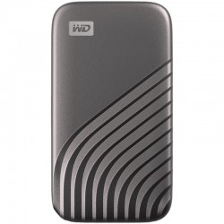 WD 1TB My Passport SSD - Portable SSD, up to 1050MB/s Read and 1000MB/s Write Speeds, USB 3.2 Gen 2 - Space Gray - Хард дискове, Карти памет, CD и DVD дискове