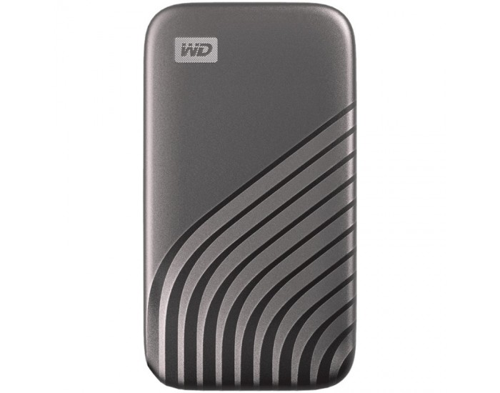 WD 1TB My Passport SSD - Portable SSD, up to 1050MB/s Read and 1000MB/s Write Speeds, USB 3.2 Gen 2 - Space Gray