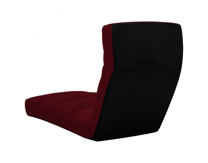 Sonata H Сгъваем подов стол, виненочервен, изкуствена кожа Sonata H Сгъваем подов стол, виненочервен, изкуствена кожа