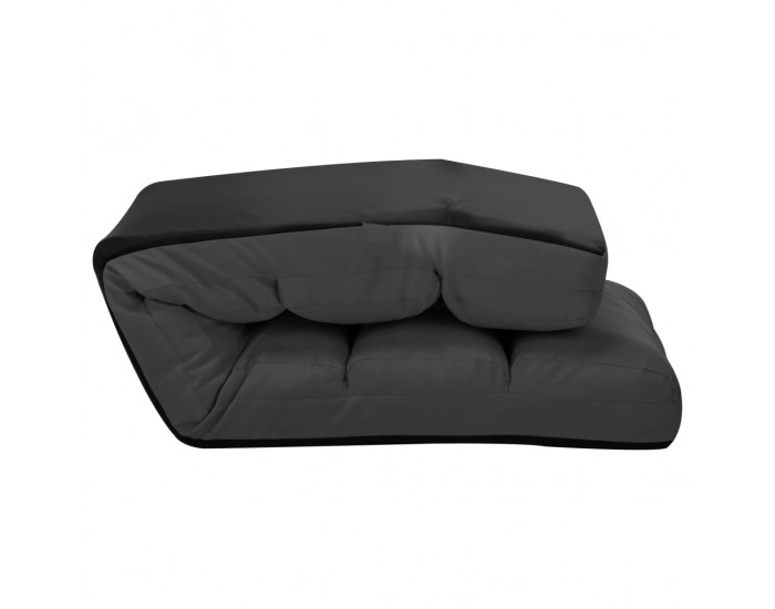 Sonata H Сгъваем подов стол, антрацит, изкуствена кожа