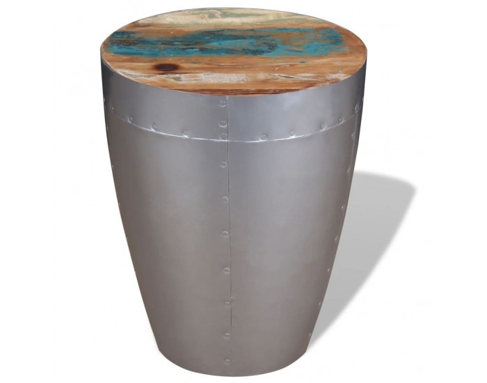 Sonata H Авиаторна табуретка, масивно регенерирано дърво