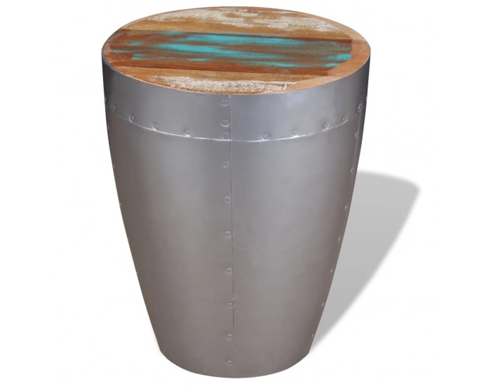 Sonata H Авиаторна табуретка, масивно регенерирано дърво