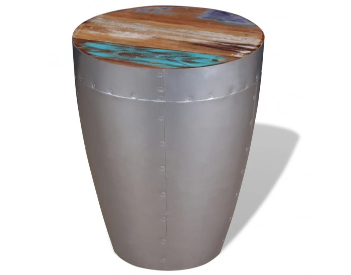 Sonata H Авиаторна табуретка, масивно регенерирано дърво