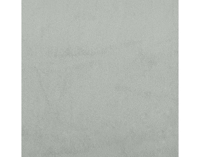 Sonata H Табуретка с дървени крака, светлосива, кадифе