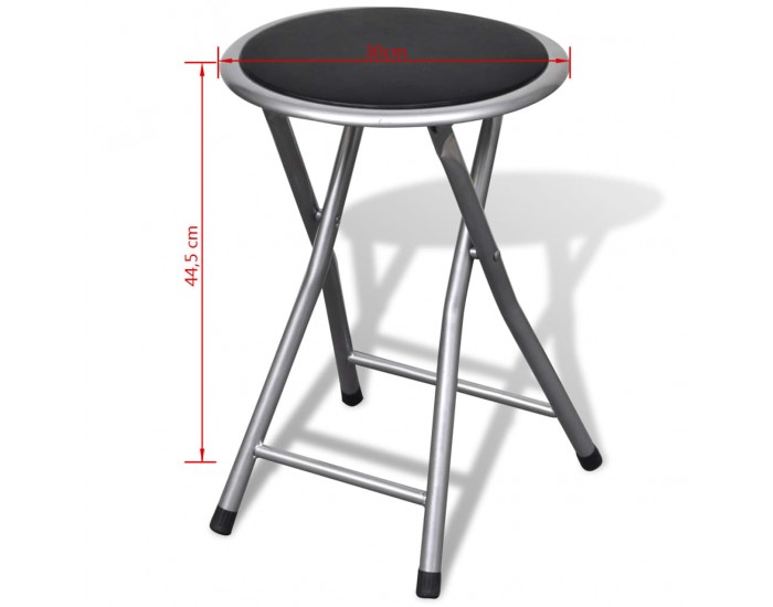 Sonata H Сгъваеми бар табуретки, 4 бр, изкуствена кожа Sonata H Сгъваеми бар табуретки, 4 бр, изкуствена кожа