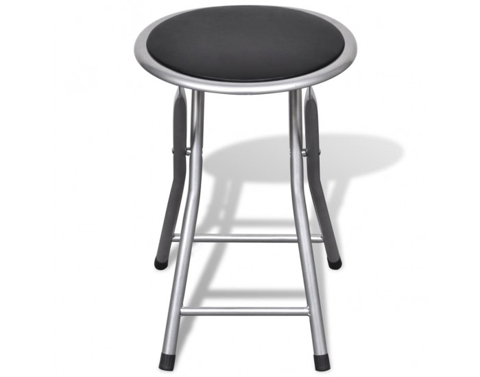 Sonata H Сгъваеми бар табуретки, 4 бр, изкуствена кожа Sonata H Сгъваеми бар табуретки, 4 бр, изкуствена кожа