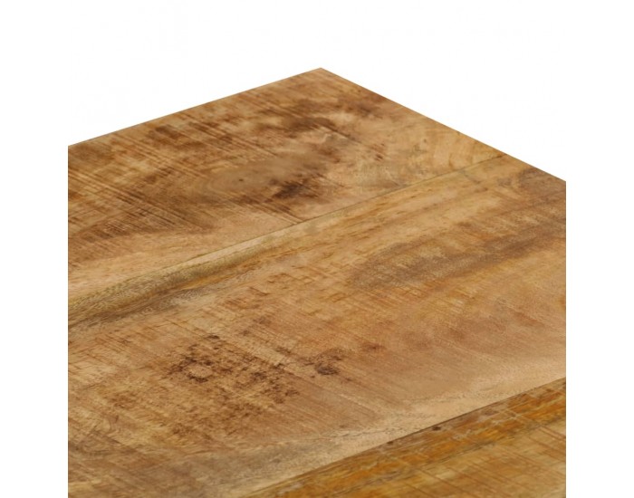 Sonata H Маса за кафе, 100x50x35 см, мангово дърво масив и стомана