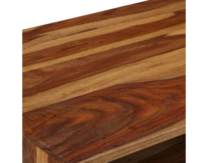 Sonata H Маса за кафе, шишам масив, финиш цвят пчелен мед, 110x50x37 cм