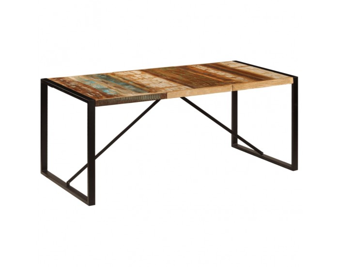 Sonata H Трапезна маса, 180x90x75 cм, регенерирано дърво масив
