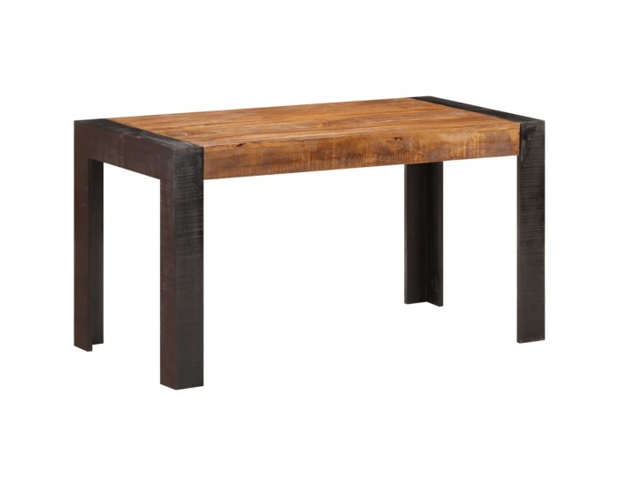Sonata H Трапезна маса, 140x70x76 cм, грубо мангово дърво масив