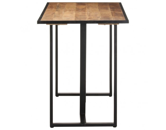 Sonata H Трапезна маса, 120 cм, грубо мангово дърво