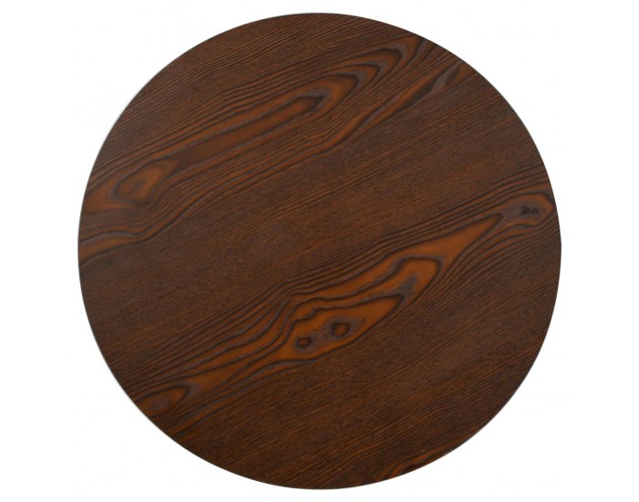 Sonata H Бистро маса, тъмнокафява, 60 см, МДФ