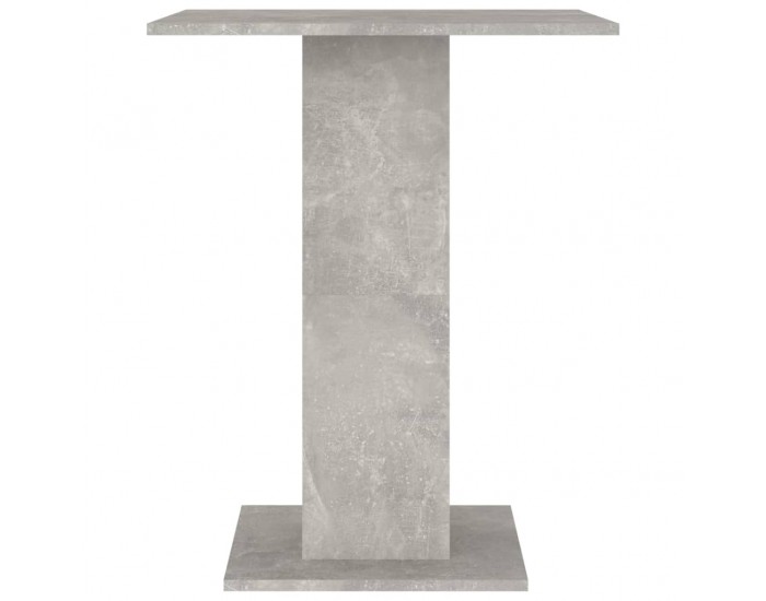 Sonata H Бистро маса, бетонно сива, 60x60x75 см, инженерно дърво