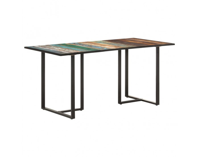 Sonata H Трапезна маса, 160 см, регенерирано дърво масив