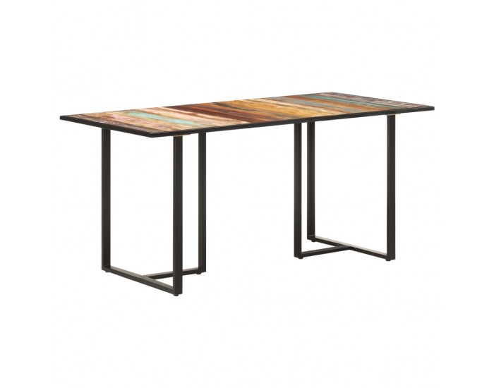 Sonata H Трапезна маса, 160 см, регенерирано дърво масив