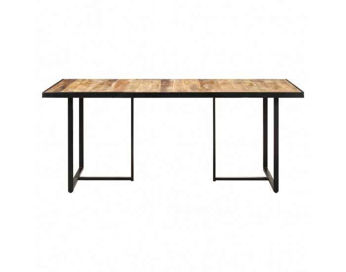 Sonata H Трапезна маса, 160 cм, грубо мангово дърво